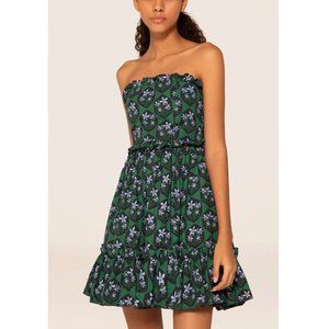 Agua by Agua Bendita Rosa Chan Chan Esmeralda Mini Dress
